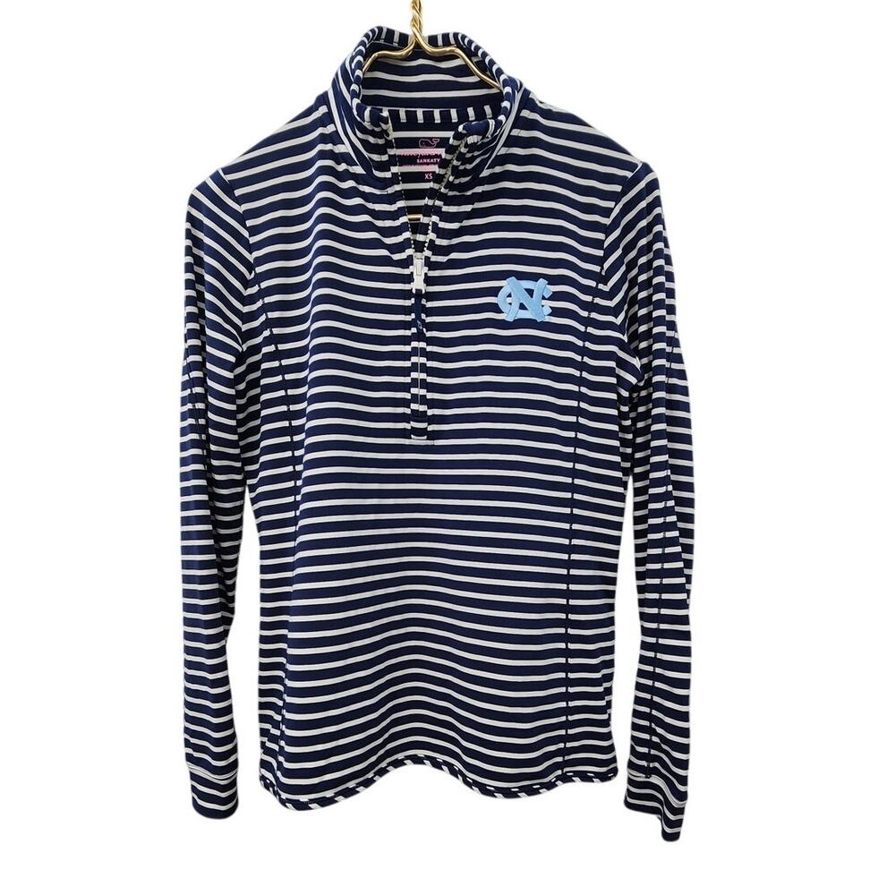 Vineyard Vines University Of North Carolina NC State Sankaty Sep 1/4 Zip XS